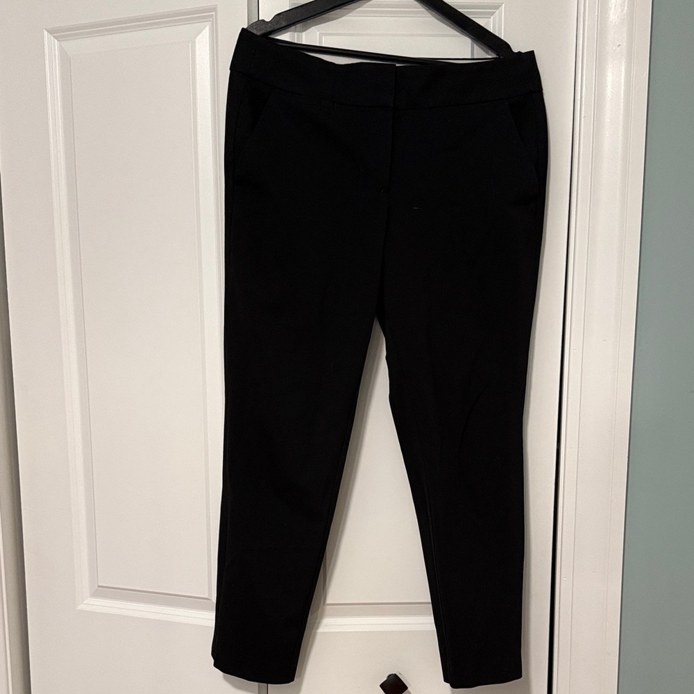 LOFT Black Skinny Ankle Pants